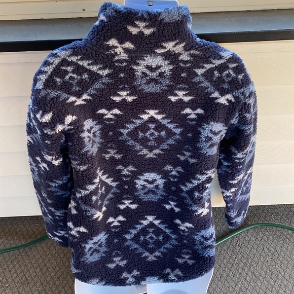 Old Navy Sherpa Pullover Size XS NWT - Picture 2 of 7